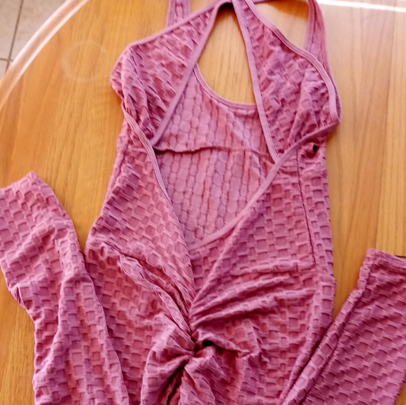Jumpsuit from shein. Pink Blush. Size L/XL - Picture 6 of 7
